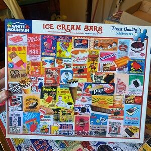 White Mountain Ice Cream Bars Puzzle